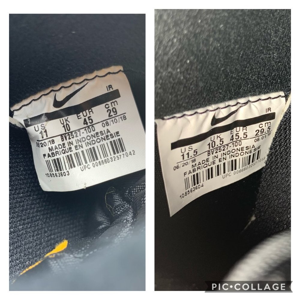 Nike Cortez Basic Leather 'White Black Amarillo' - Picture 10 of 12